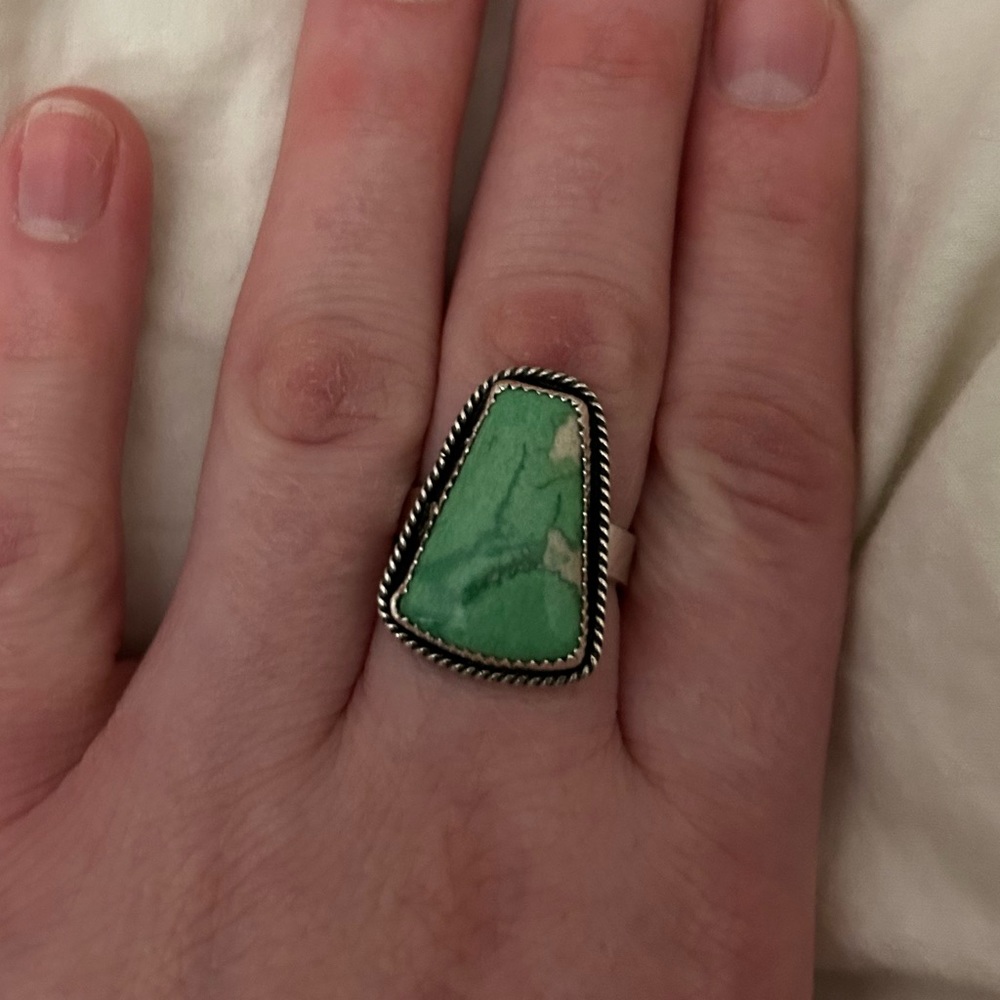 Utah Variscite Sterling Silver ring